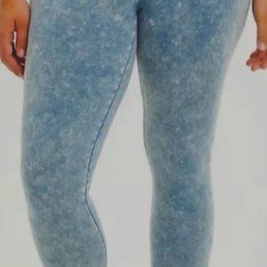 Torrid Premium Washed Legging-Blue